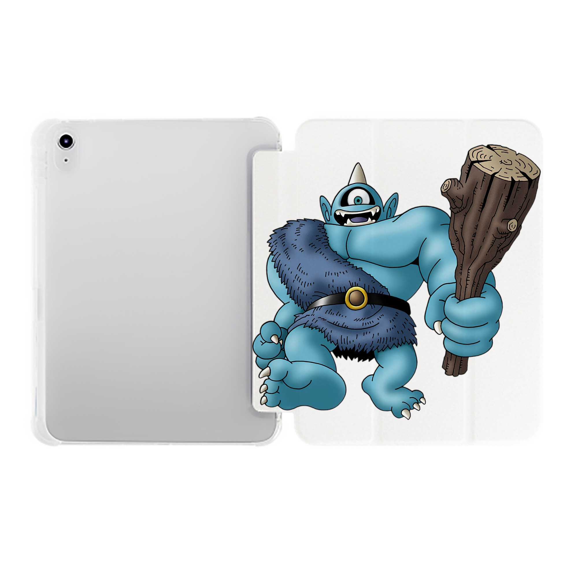 （画像用） ドラゴンクエスト Doragon Kuesuto Dragon Quest IPad ケース ペン収納付き 三つ折りスタンド PUレザー×シリコン 対応機種9.5/10.5/10.9インチ